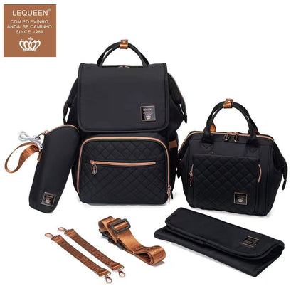 Lequeen 8th Generation New Cover Black Gold Set مجموعه ليكوين الجيل الثامن جديد بغطاء اسود - ذهبي