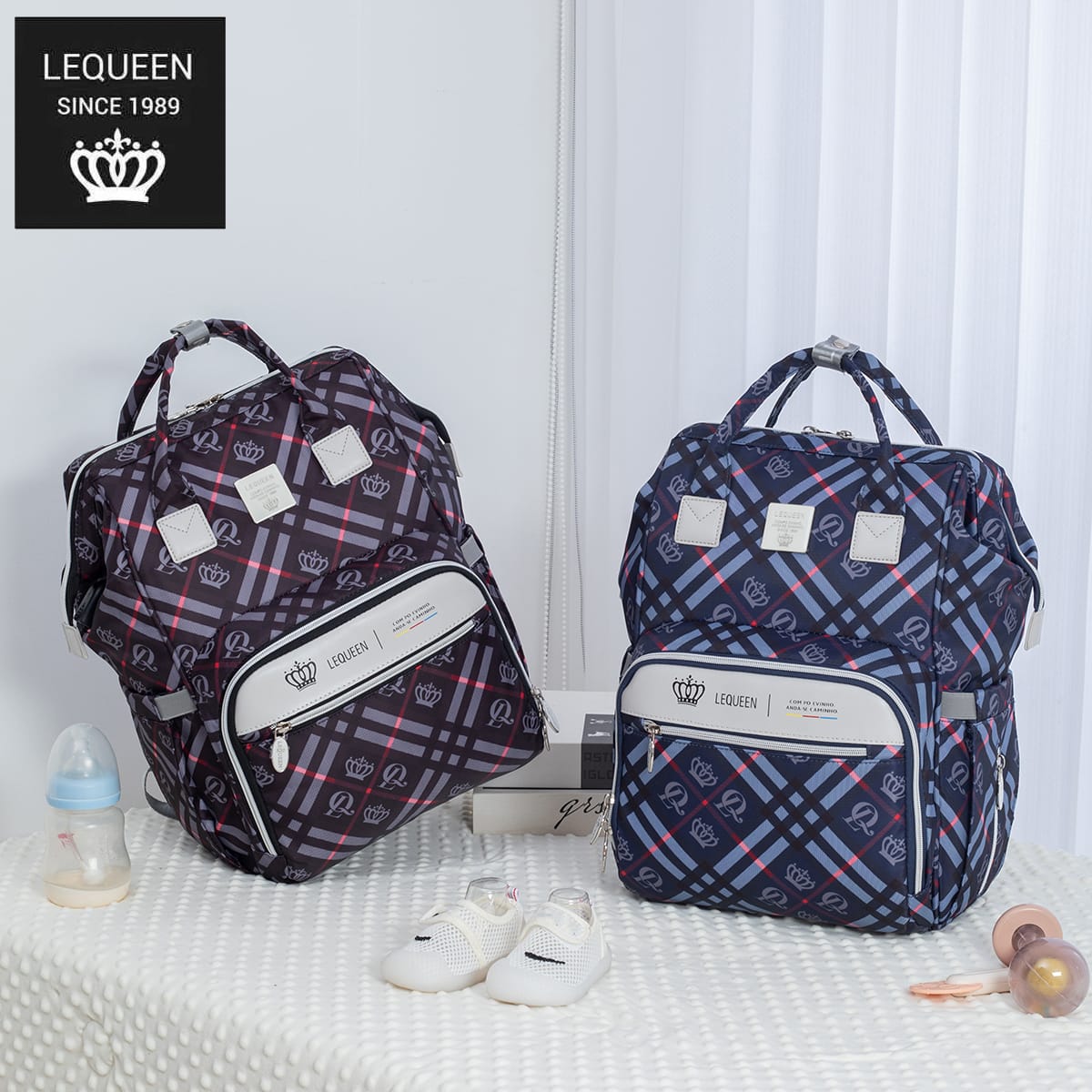 Lequeen 7th Generation New Carohat Black ليكوين الجيل السابع جديد كاروهات اسود