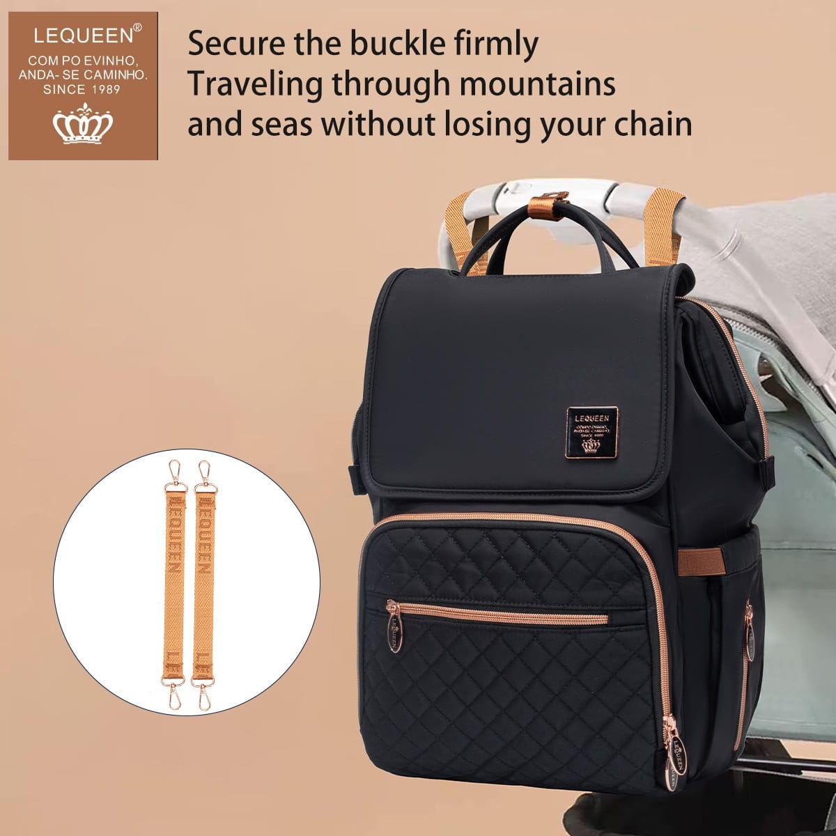 Lequeen 8th Generation New Cover Black Gold Set مجموعه ليكوين الجيل الثامن جديد بغطاء اسود - ذهبي