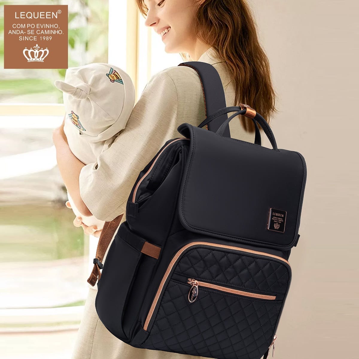 Lequeen 8th Generation New Cover Black Gold Set مجموعه ليكوين الجيل الثامن جديد بغطاء اسود - ذهبي