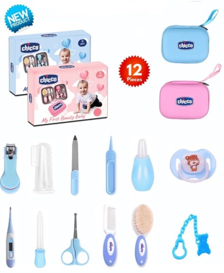 Baby Grooming Kit 12Piece (Pink)