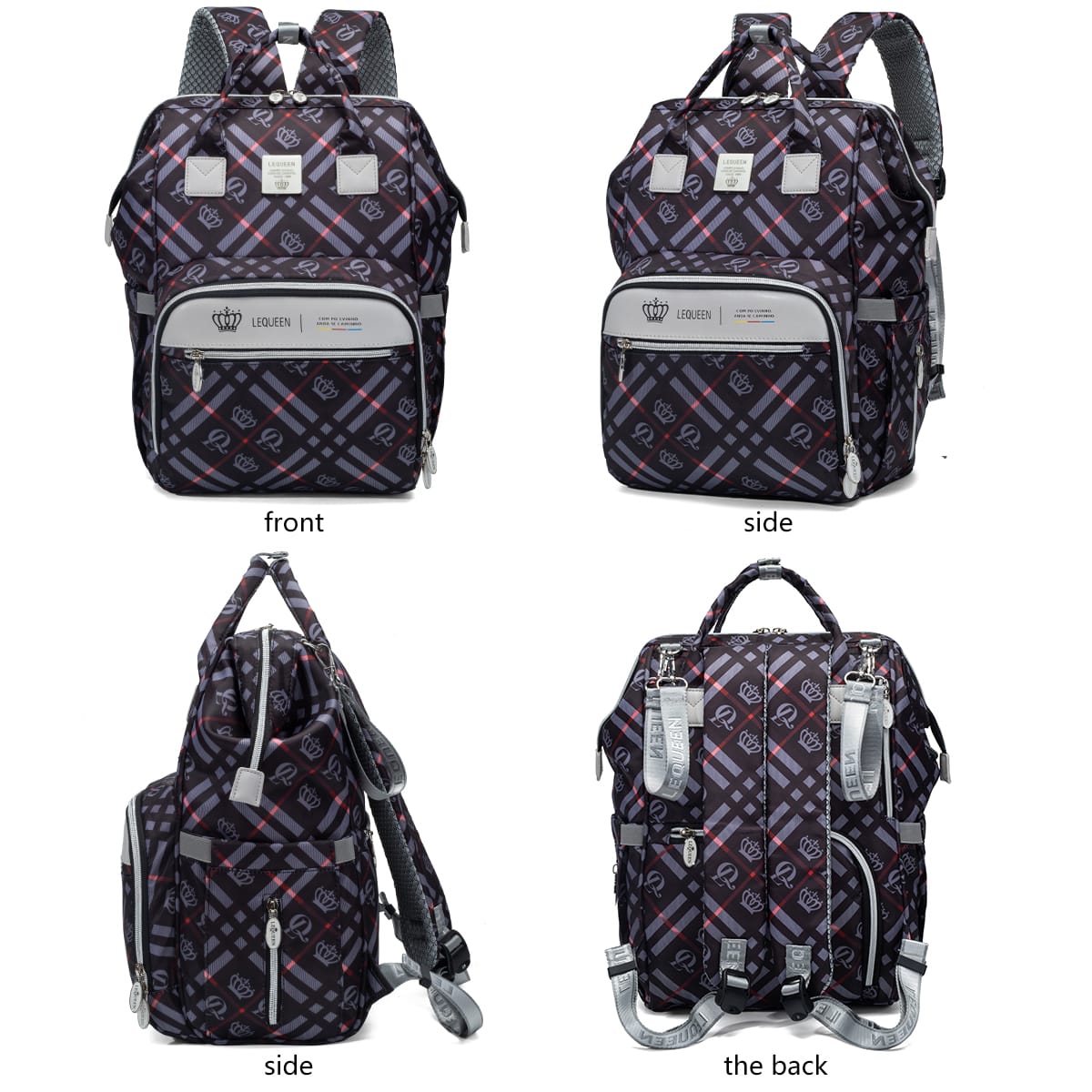 Lequeen 7th Generation New Carohat Blue Set مجموعه ليكوين الجيل السابع جديد كاروهات ازرق