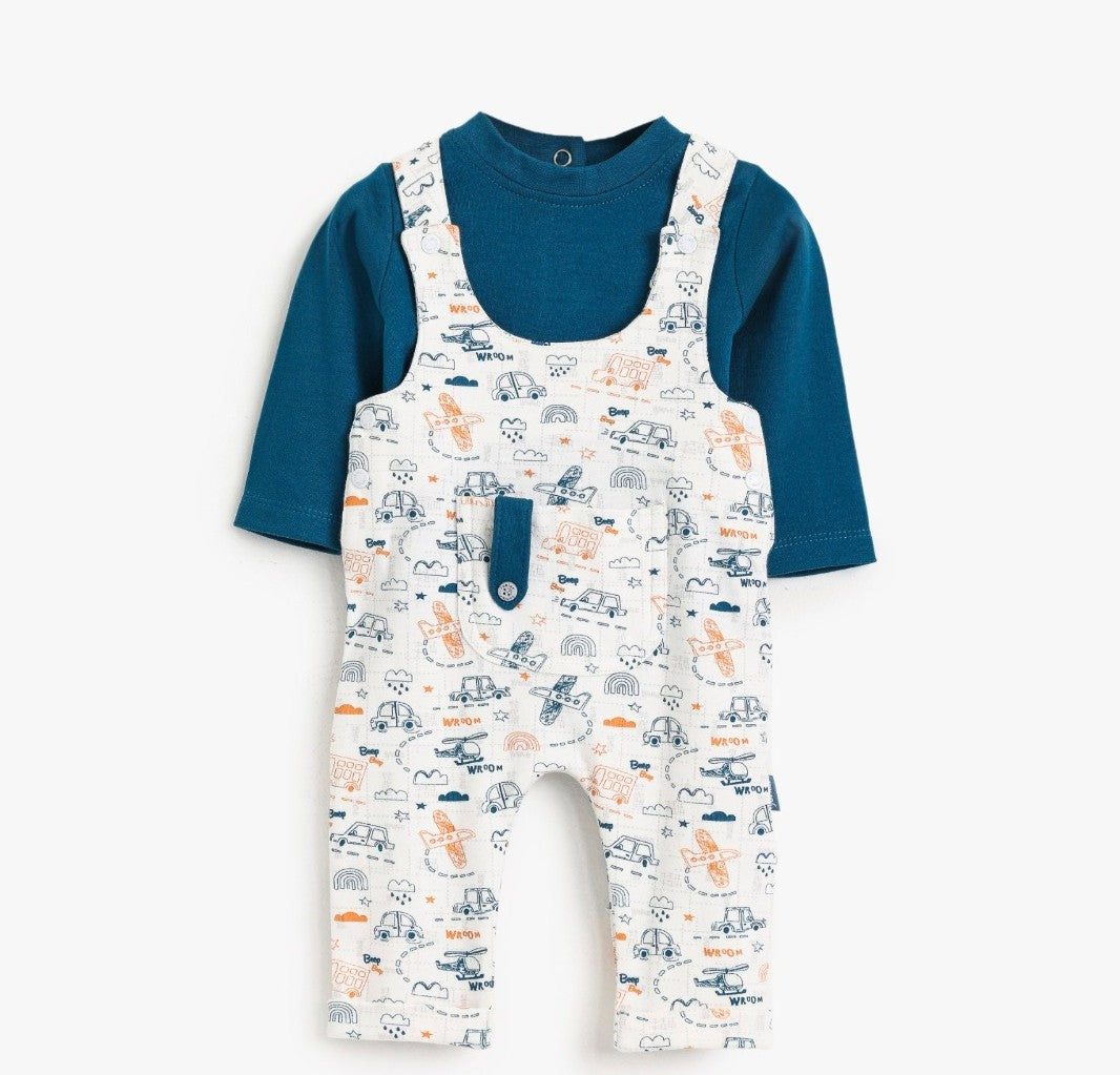 سالوبيت جونيور ابيض في ازرق