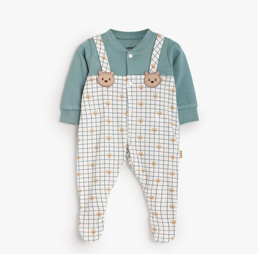 سالوبيت جونيور دب اخضر ابيض