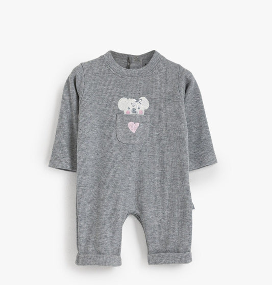 سالوبيت جونيور رصاصي دبدوب ابيض