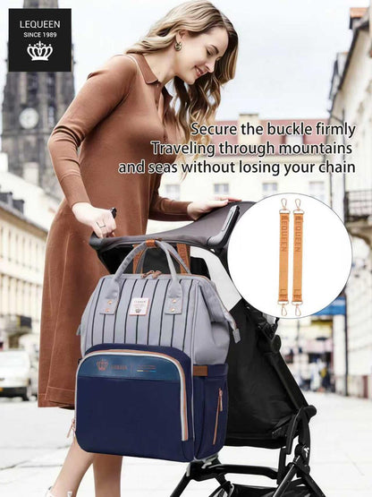 Lequeen 8th Generation Gold Classic Grey Black - حقيبه ليكوين الجيل التامن جولد كلاسيك اسود رصاصي