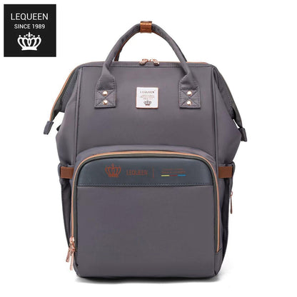 Lequeen 8th Generation Gold Classic Grey - حقيبه ليكوين الجيل التامن جولد كلاسيك رصاصي