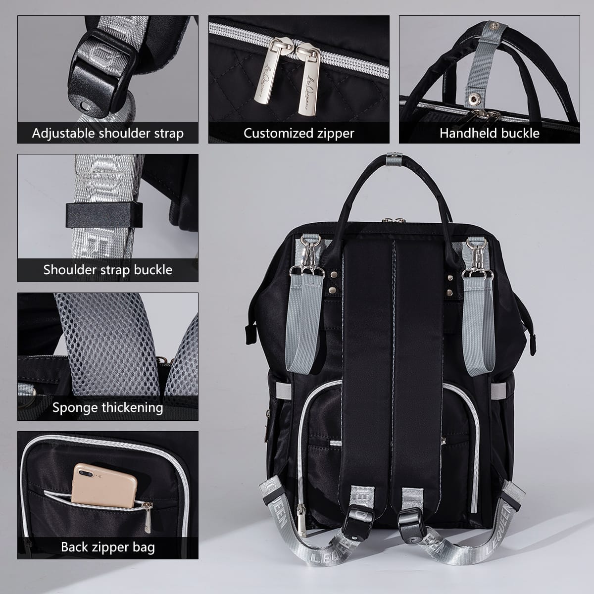 حقيبة الأم الأصلية المقاومة للماء "ليك وين دايموند" الإصدار السابع.