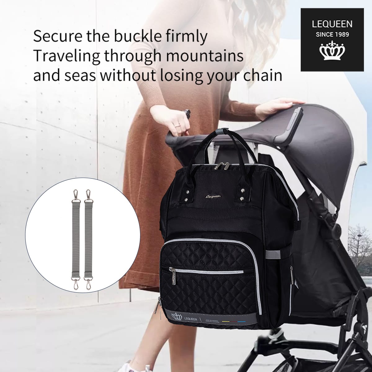 حقيبة الأم الأصلية المقاومة للماء "ليك وين دايموند" الإصدار السابع.