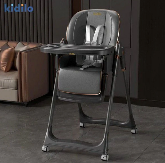 Kidilo 3in1 Feeding Chair Grey image 0