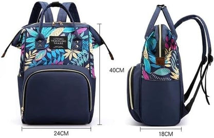 Mommy Baby Diaper bag Fashion multifunction Living Tree Brown image 3