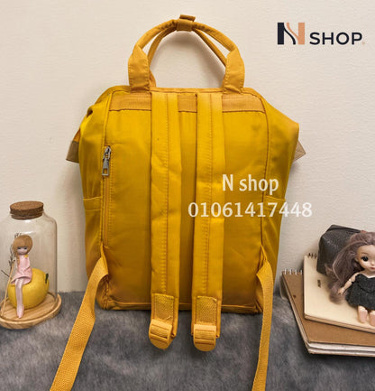 School Bag for Student Travel Backpack - Yellow image 3