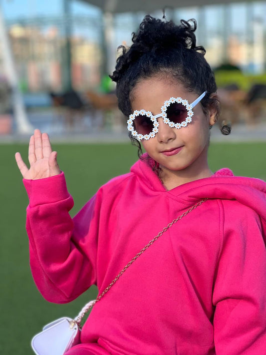 Plush Pink Hoodie for Toddlers