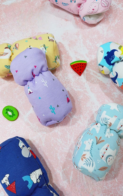 جراب ببرونه مبطن انترلوك منقوش