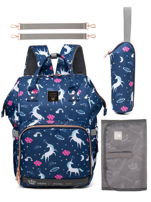 6th Lequeen Gold Edition Soft Waterproof Original mommy bag - ضمان عامل كامل image 1