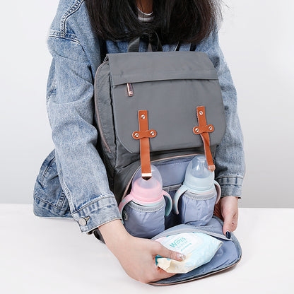 6th Lequeen Gold Edition Soft Waterproof Original mommy bag - ضمان عامل كامل بخاصية تسخين الببرونة image 4