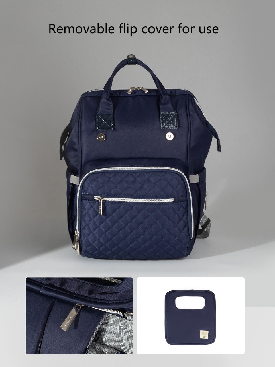 حقيبة الأم الأصلية ليكوين دايموند الجيل السابع المقاومة للماء – فخامة وعملية لا مثيل لها لجميع مستلزمات طفلك!