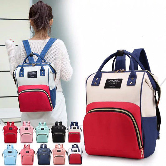 Mommy Baby Diaper bag Fashion multifunction Living Multicolor image 1
