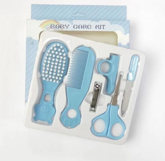Personal infant health care kit 6 Pieces For Baby Blue image 0