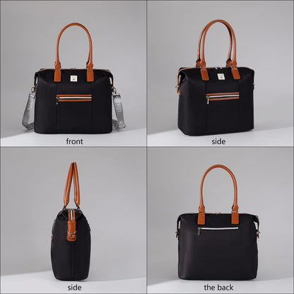 Lequeen Diamond 7TH Edition Waterproof Original mommy bag – الجيل السابع الدايموند شولدر جراى من ليكوين image 5