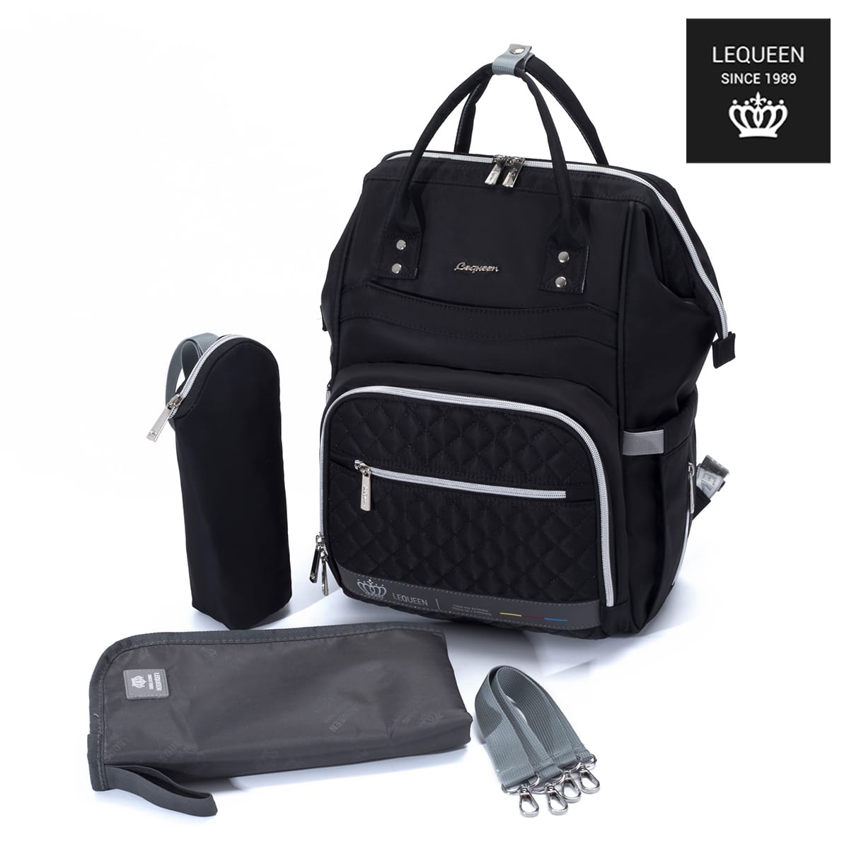 Lequeen Diamond 7TH Edition Waterproof Original mommy bag – الجيل السابع الدايموند من ليكوين image 0