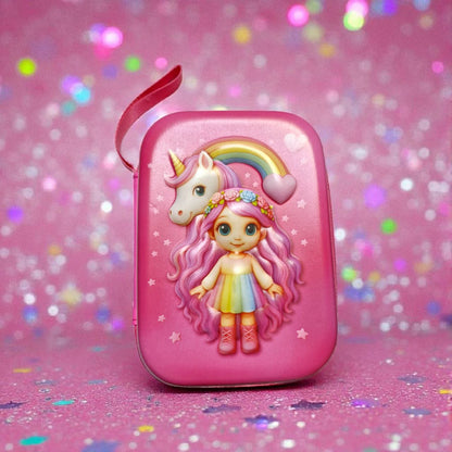 طقم عنايه ١٠ قطع شيكو حصان بينك