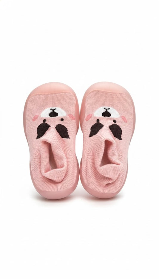 Adorable Animal Anti-Slip Baby Shoes - Soft & Safe First Walkers