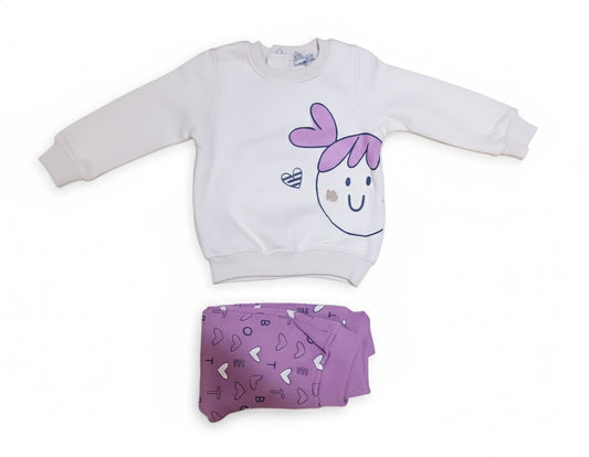 Cozy Chic Baby Sweater & Leggings Set
