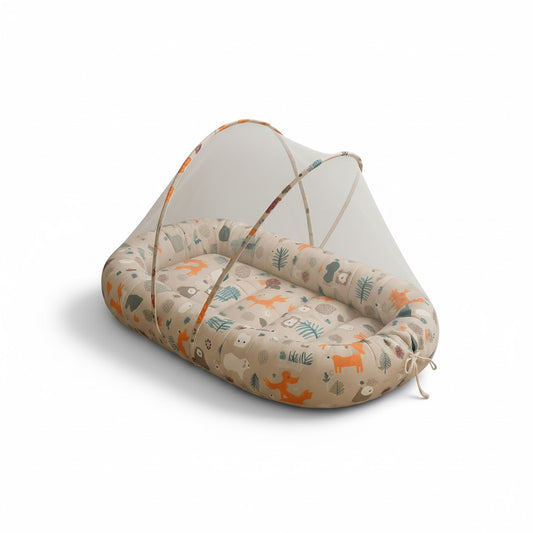 مهد الطفل المريح والمحمول: رفيق الأمان والنوم الهادئ لطفلك أينما كنت.