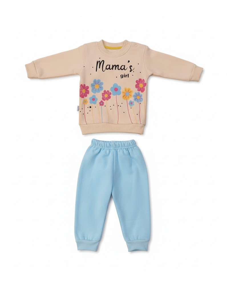 Mama's Girl Floral Sweatshirt and Jogger Set