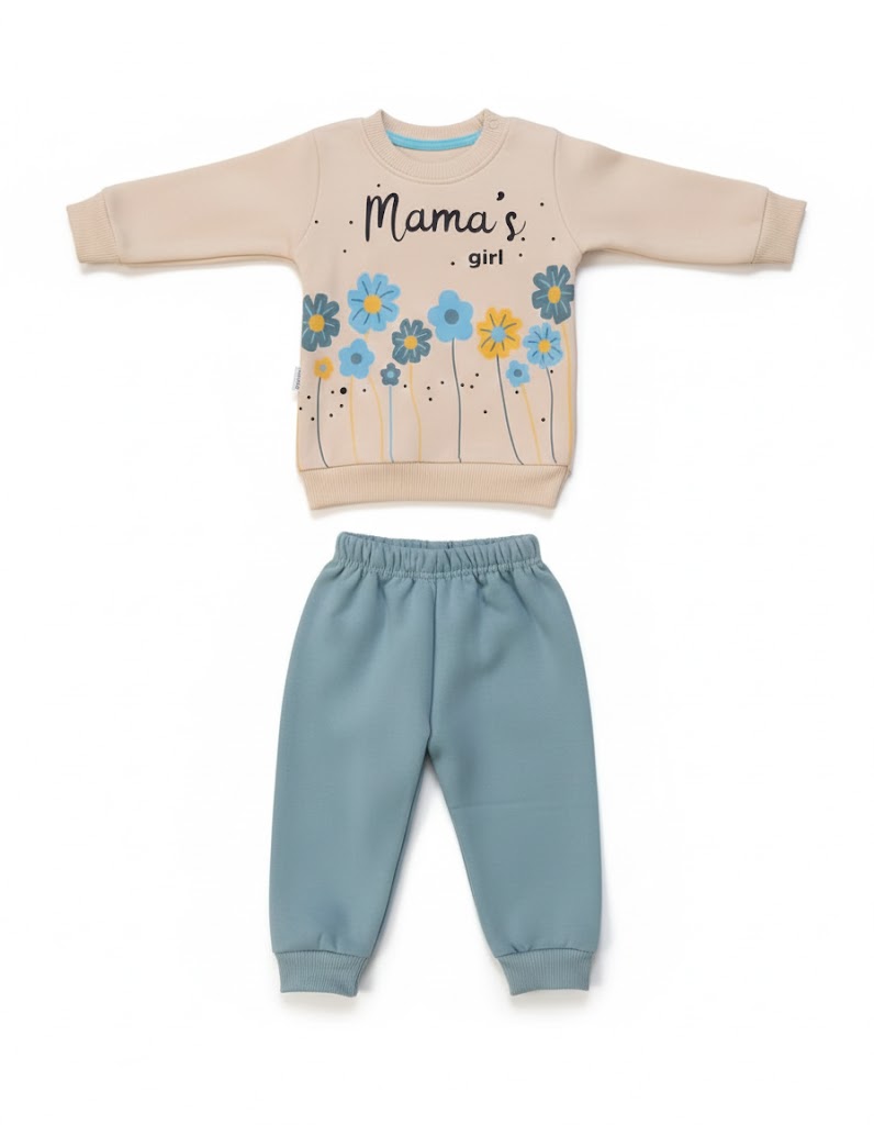 Mama's Girl Floral Sweatshirt and Jogger Set