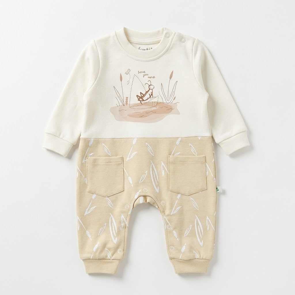 سالوبيت بيبي - قطن ناعم بألوان ترابية دافئة وتصميم مريح