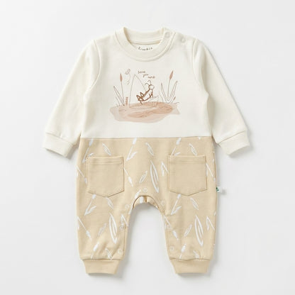 سالوبيت بيبي - قطن ناعم بألوان ترابية دافئة وتصميم مريح