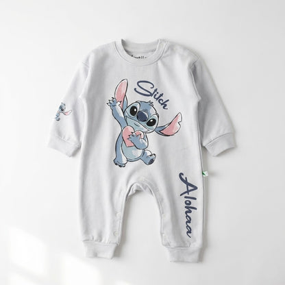 رومبير أطفال مريح بطبعة شخصية "ستيتش" - رصاصي