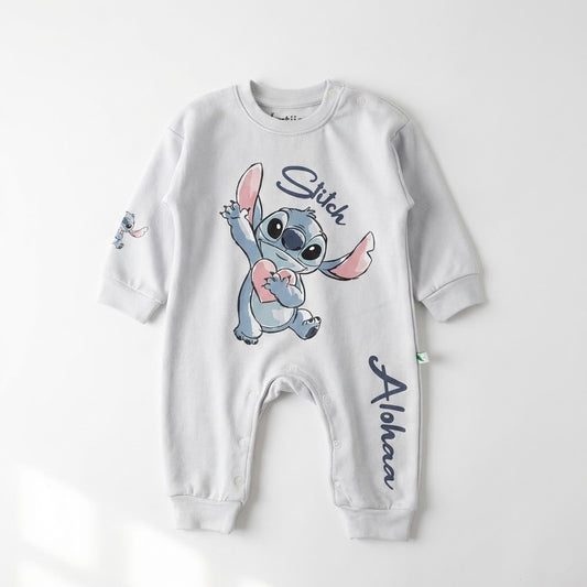 رومبير أطفال مريح بطبعة شخصية "ستيتش" - رصاصي