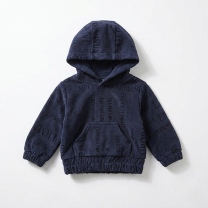 هودي اطفال عصري ارماني اسود