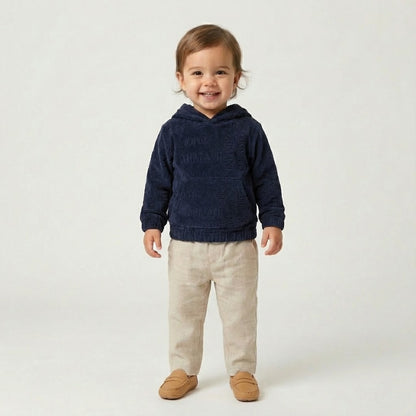 هودي اطفال عصري ارماني اسود