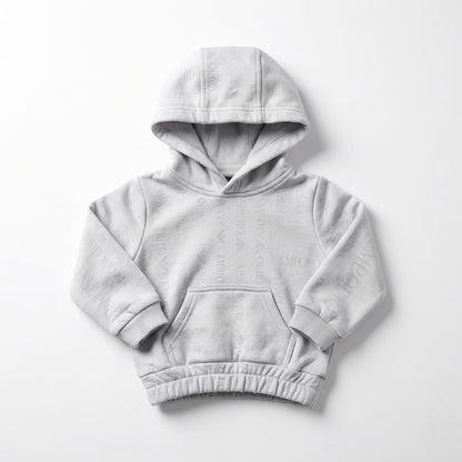 هودي اطفال عصري ارماني ابيض