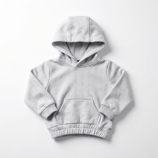 هودي اطفال عصري ارماني ابيض