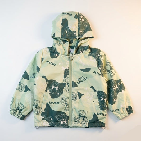 جاكيت اطفال اولادي عصري ديناصور اخضر