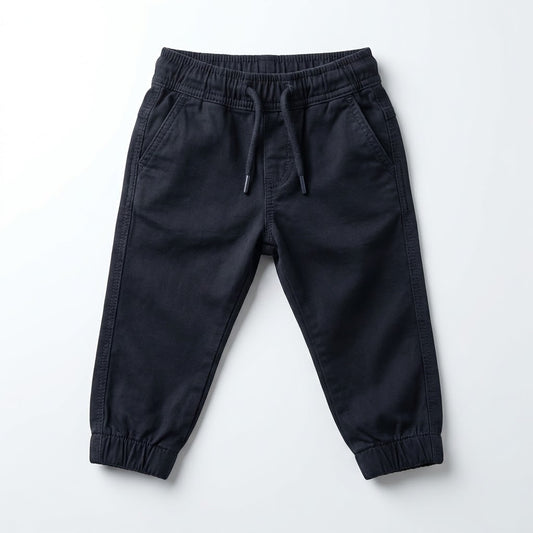 شروال اطفال ولادي مريح اسود