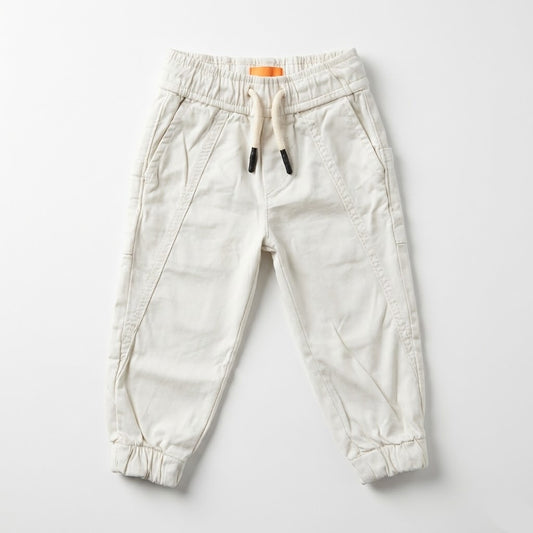 شروال اطفال ولادي مريح ابيض