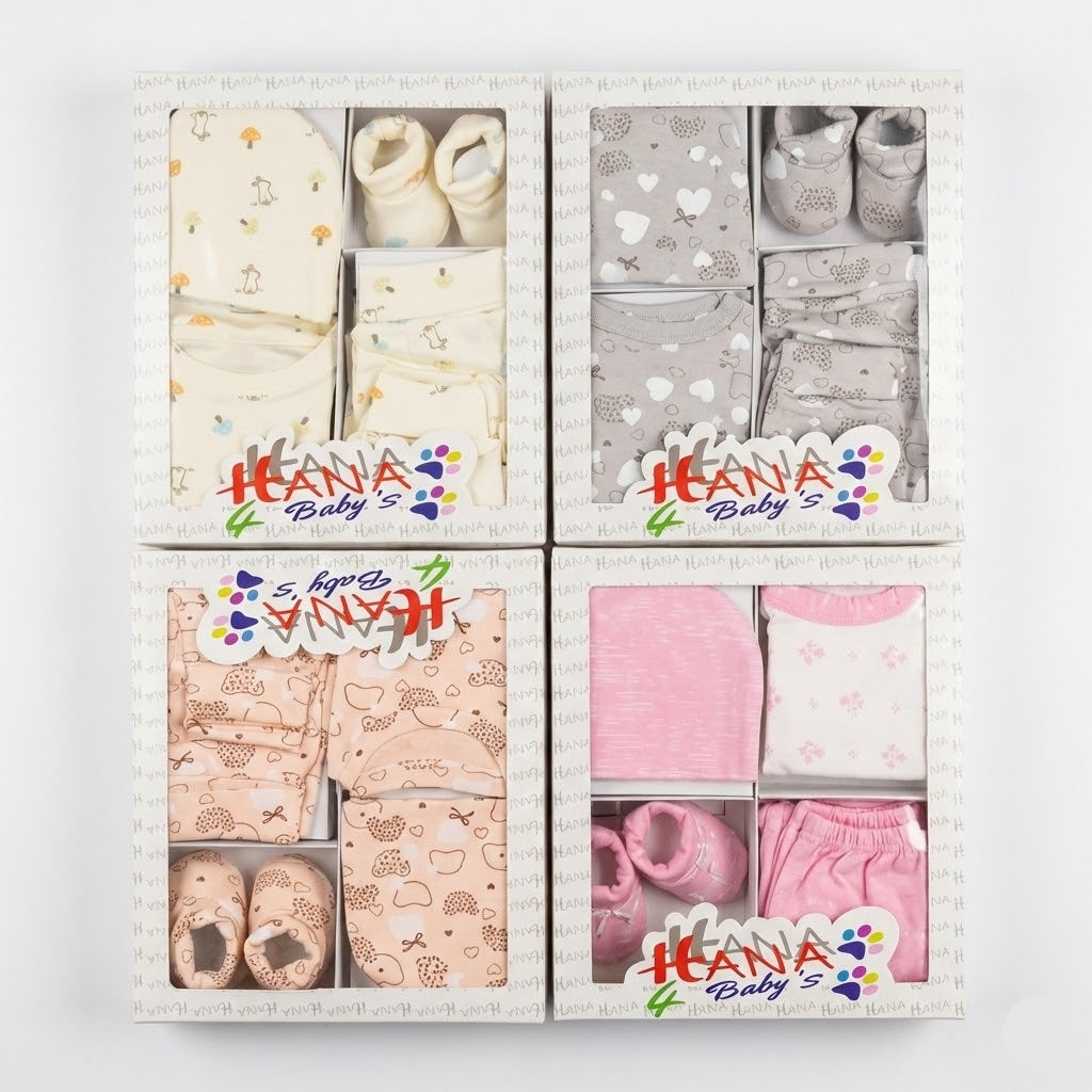 طقم مستشفي 4قطع قطن