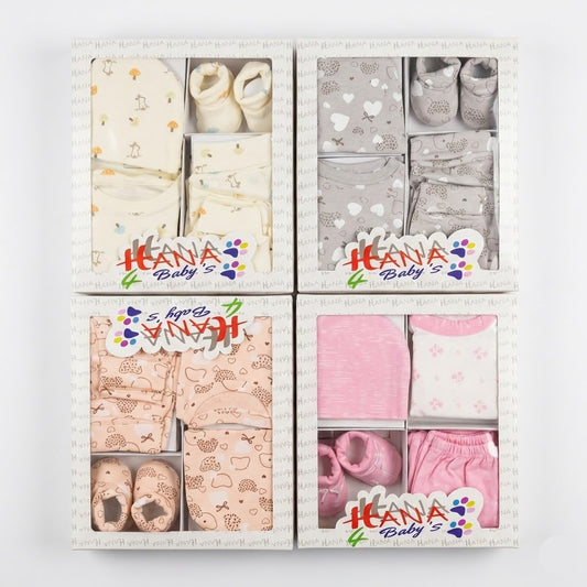 طقم مستشفي 4قطع قطن