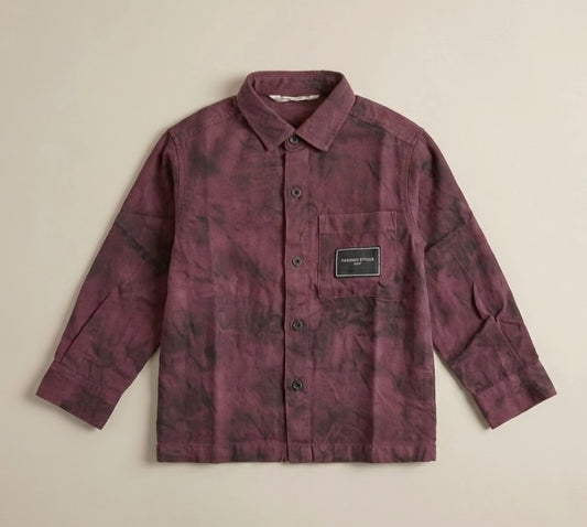 قميص أطفال نبيتي مصبوغ "تاي داي"