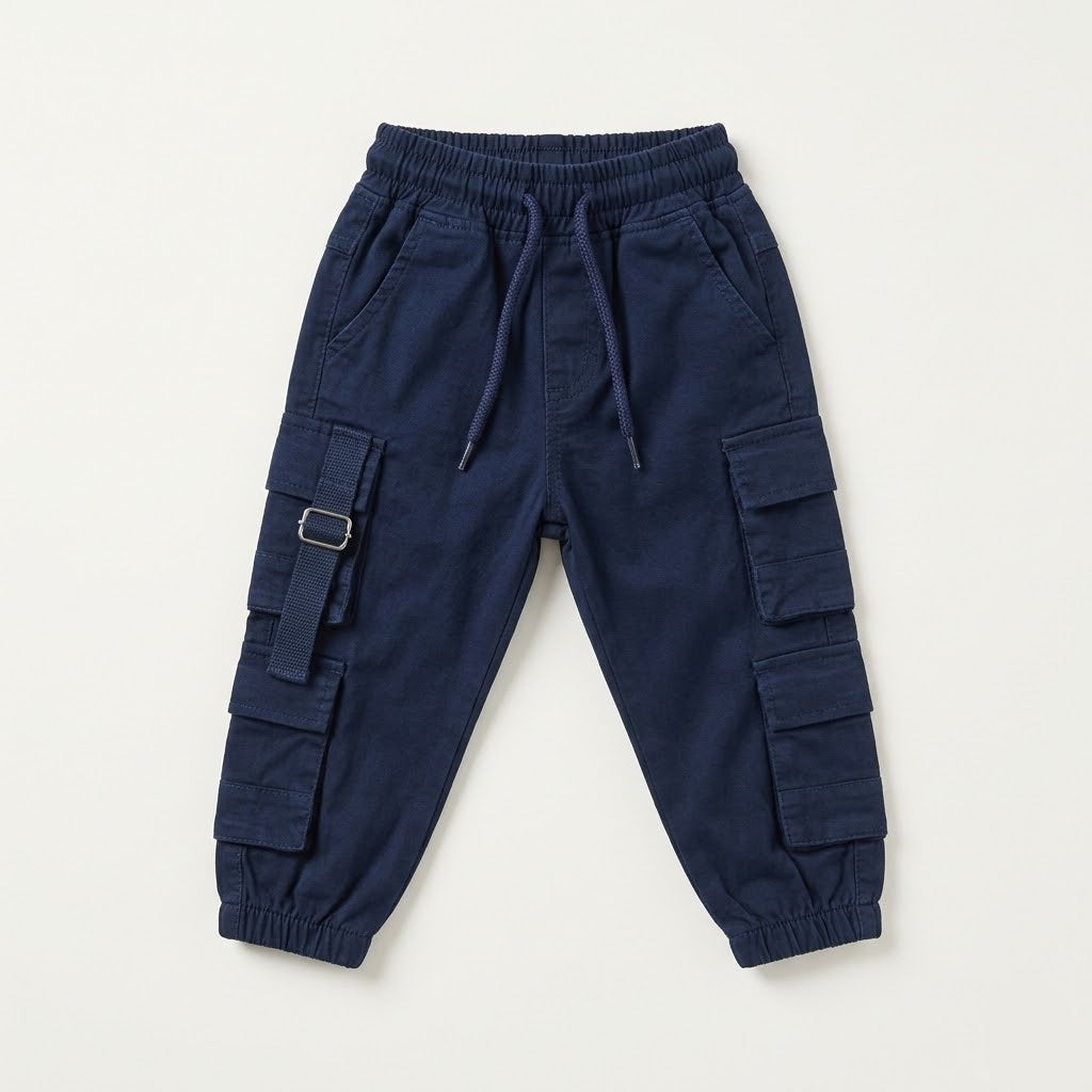 بنطلون جبردين بيبي 2 جيب كحلي