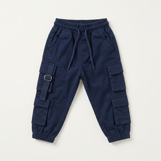 بنطلون جبردين بيبي 2 جيب كحلي