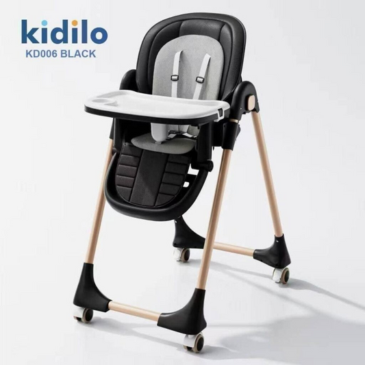 كرسي طعام kidilo kd006 black