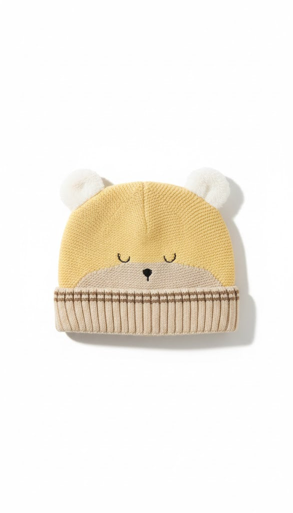 Adorable Cat Beanie Hat for Babies & Toddlers