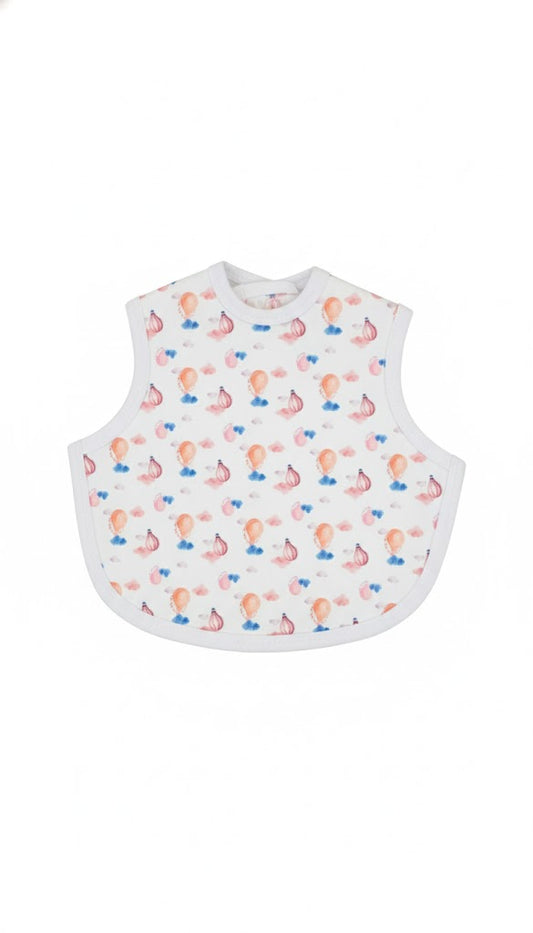 Baby cotton bib chest baloons